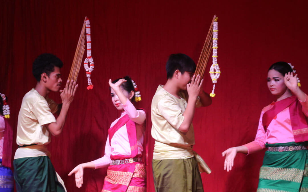 The dance performed by Krousar Thmey deaf children