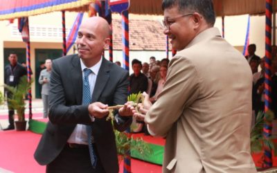 Official ceremony of transfer of the five special schools to the Cambodian government
