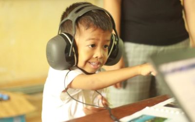 Hearing screening for children in Sen Sok district